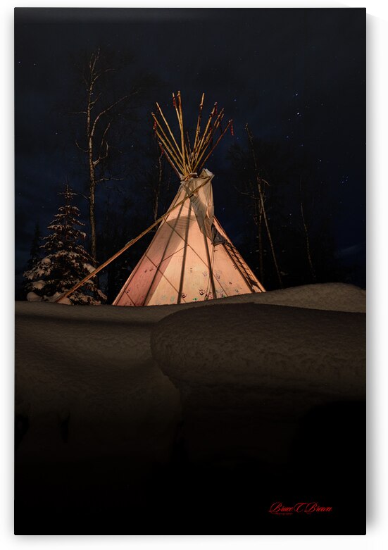 Tims Tipi by Bruce Brown