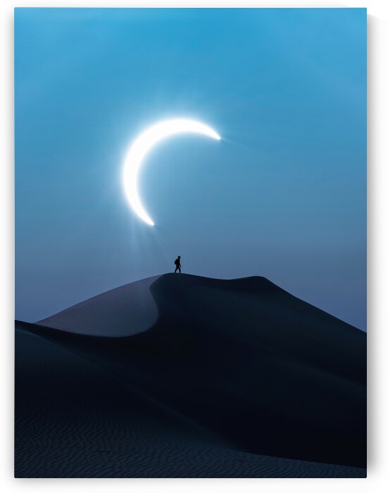 Fascinating view of the solar eclipse by 1x