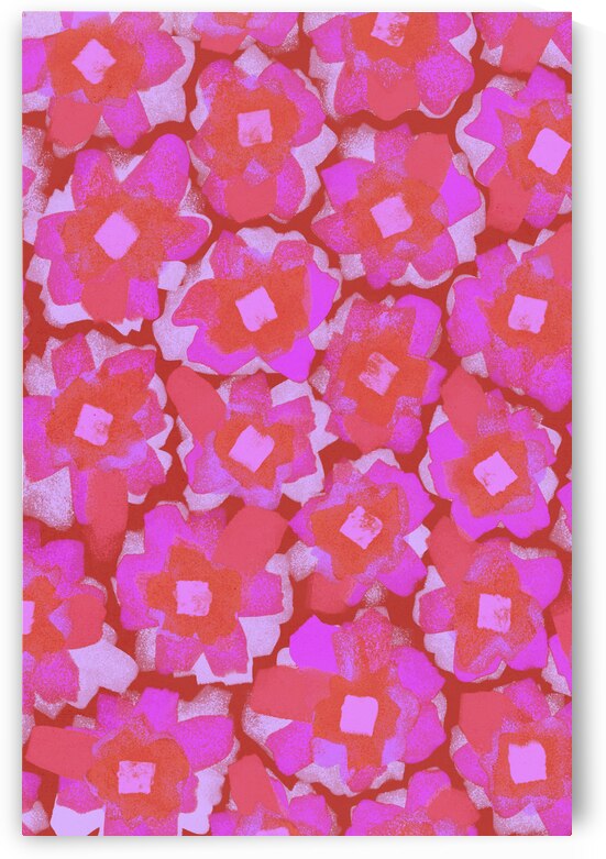 Cute Pink Blossom Pattern by 1x