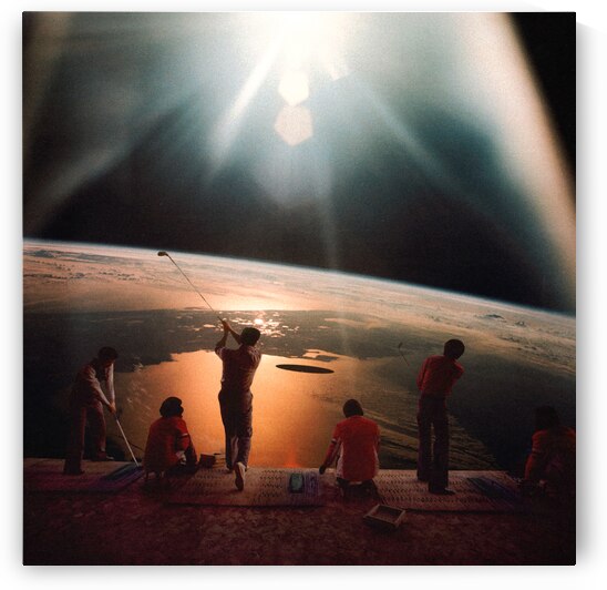 Golfing In Space by 1x