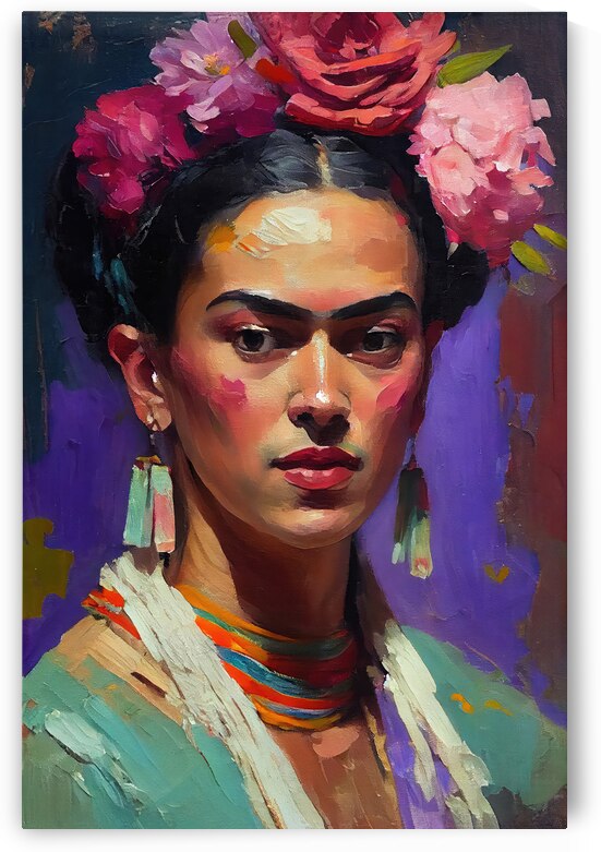 Portrait Of Frida by 1x