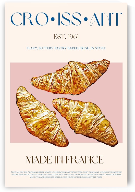 Croissant Print by 1x