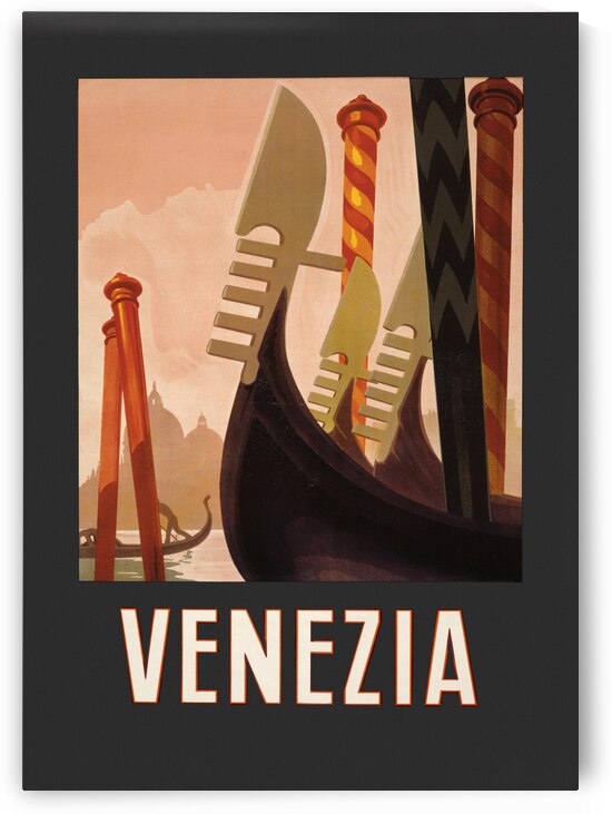Venezia Poster Dark by 1x