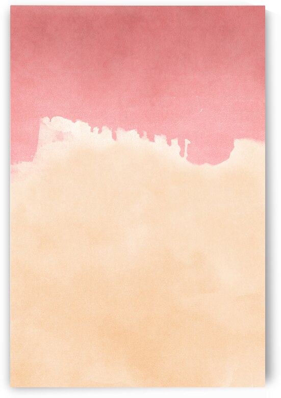 Minimal Landscape Pink and Yellow 01 by 1x