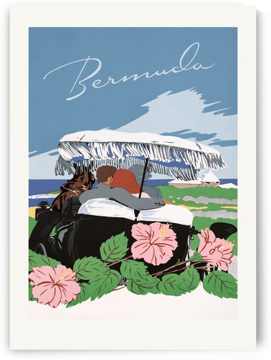 Bermuda (1940 1950) By Adolph Treidler by 1x