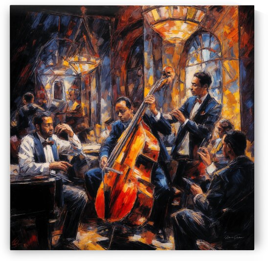 Jazz Quartet by Roderick Sebastiaan
