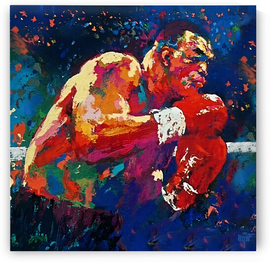1988 Mike Tyson Boxing Art Remix by Row One Brand