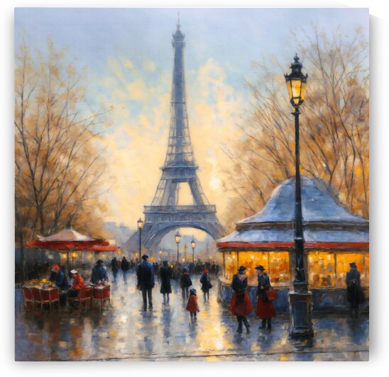 Twilight in Paris by Roderick Sebastiaan