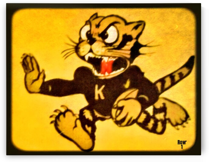 Fort Hays State College Tiger Art by Row One Brand