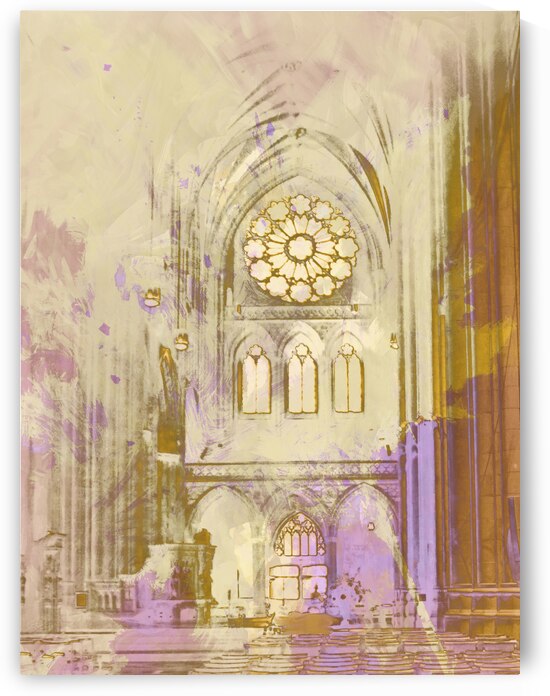 Light Through Washington s Rose: A Cathedral s Illumination by Le Boulanger