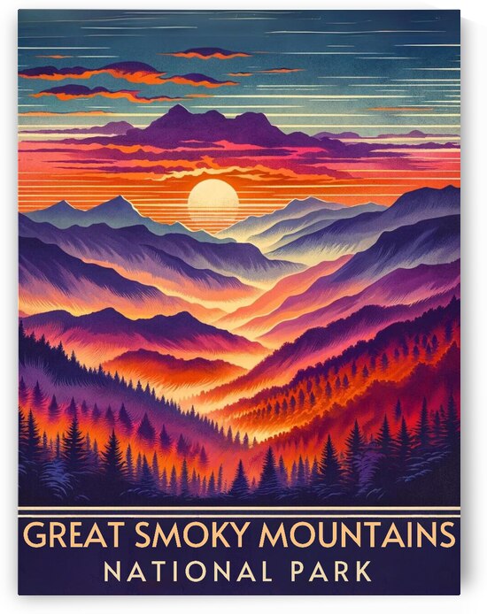Great Smoky Mountains National Park - Poster by Swiftly
