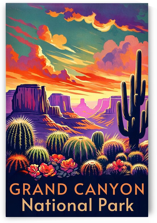 Grand Canyon National Park Canvas by Swiftly