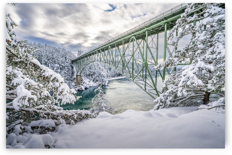 Snow in the Pass 2 by Gary Skiff Photography