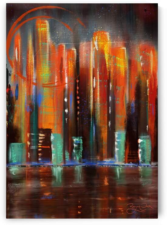 Vibrant Citrus Dreamscape by RobzLipner