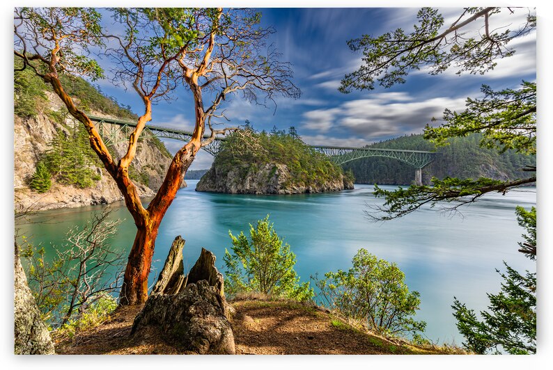 Deception Pass Bridge 07164 by Gary Skiff Photography