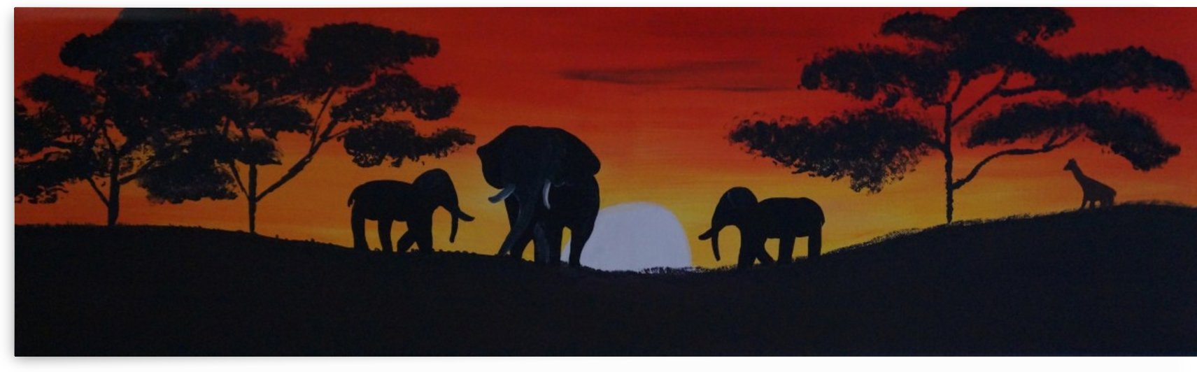 savannah Elephants by Babetts Bildergalerie