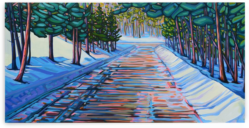 Dappled Road by Katelynn Clarey