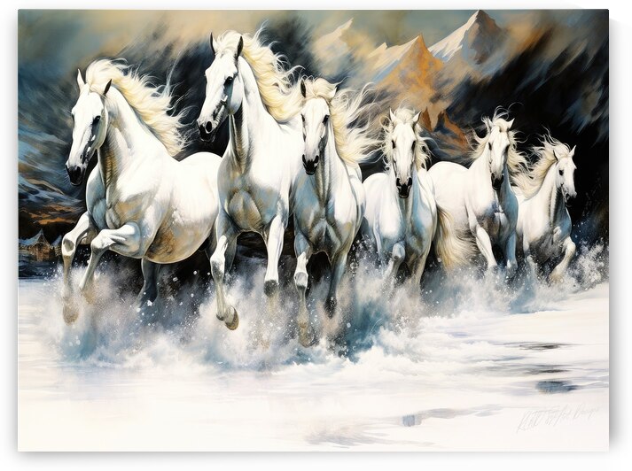Stampede Stallions by SykArt Designs