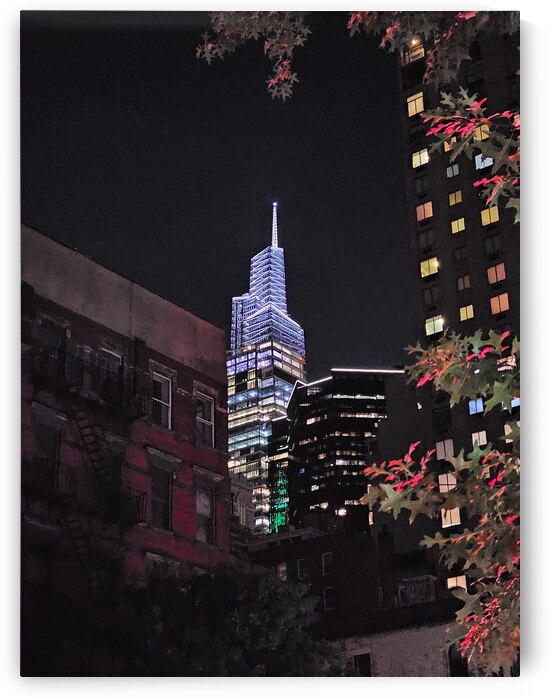 Manhattan nights light by The Art Rack