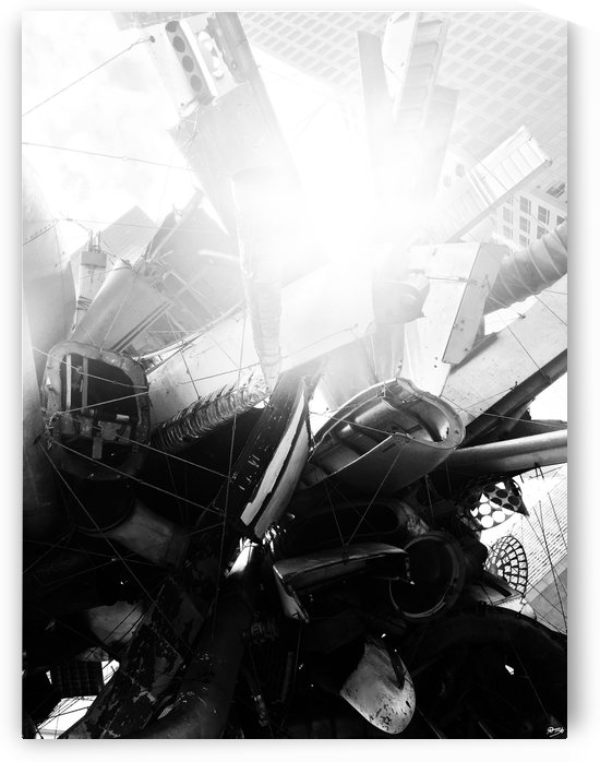 SPACE JUNK I by Ivan Attila