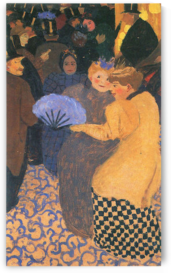 In the music hall by Felix Vallotton
