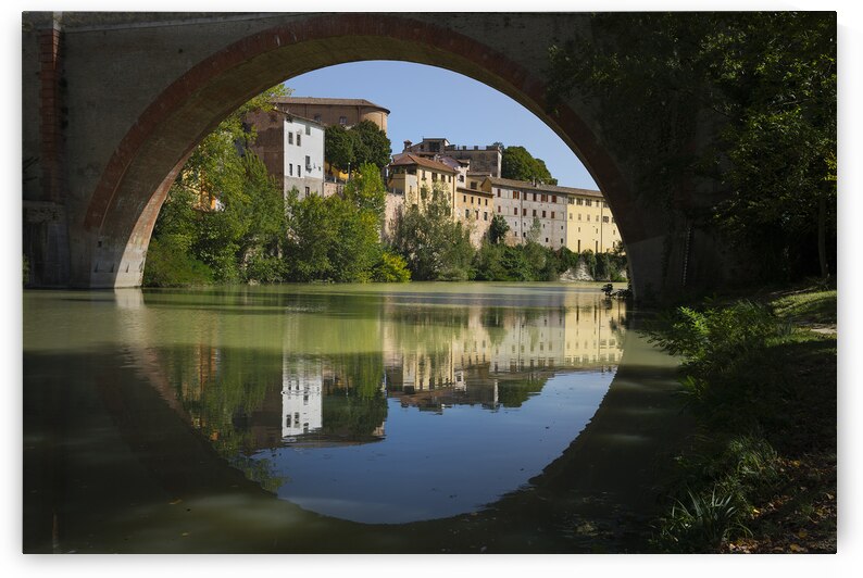 Ponte della Concordia. Roman bridge in Fossombrone by Stefano Orazzini