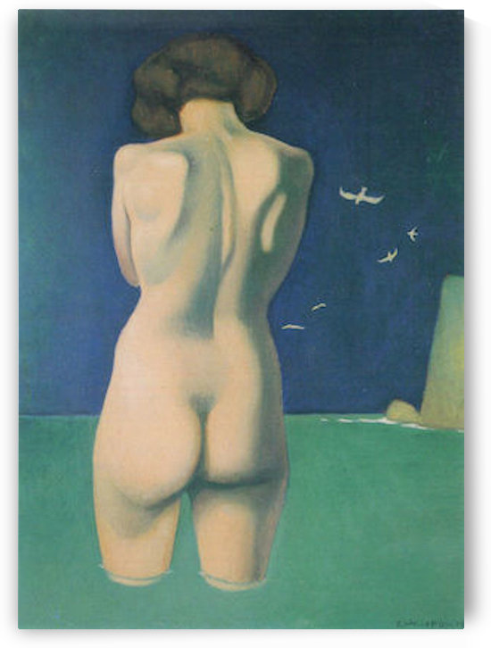 In the water by Felix Vallotton