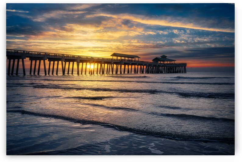 Folly Beach Sunrise by Rick Berk