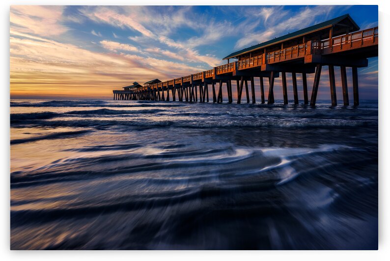 Folly Beach Pier by Rick Berk