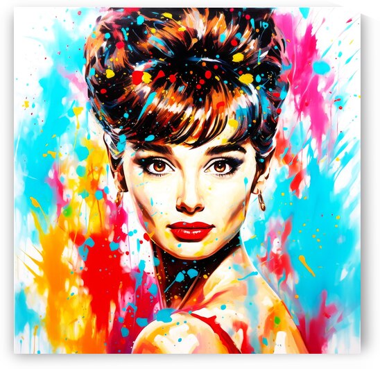 Audrey Hepburn Style by SykArt Designs