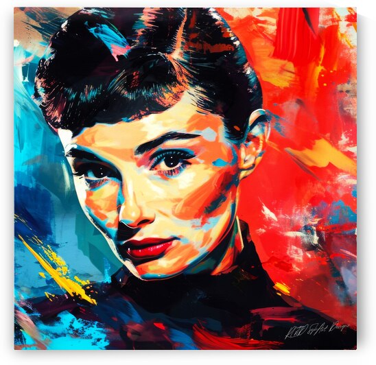 Audrey Hepburn Eyes by SykArt Designs