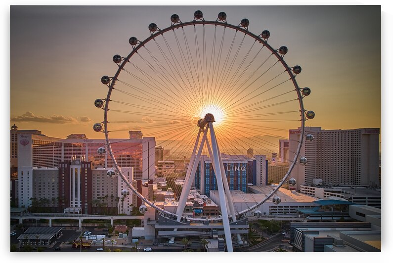 High Roller Sunset by Ryan Cameron