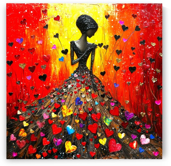 Valentines Day Dress by SykArt Designs