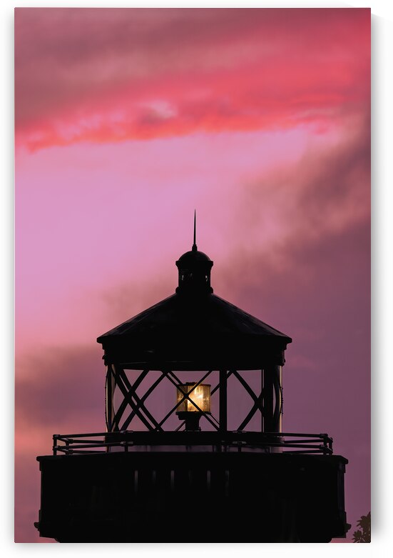 Washingtons coastal and island lighthouse Lime Kiln San Juan Island. by Lauren Pritchett Photography
