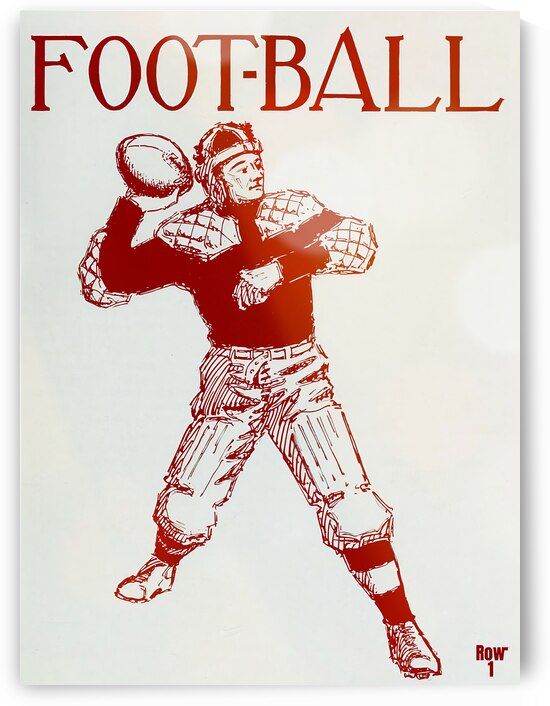 Early 1900s QB Art by Row One Brand