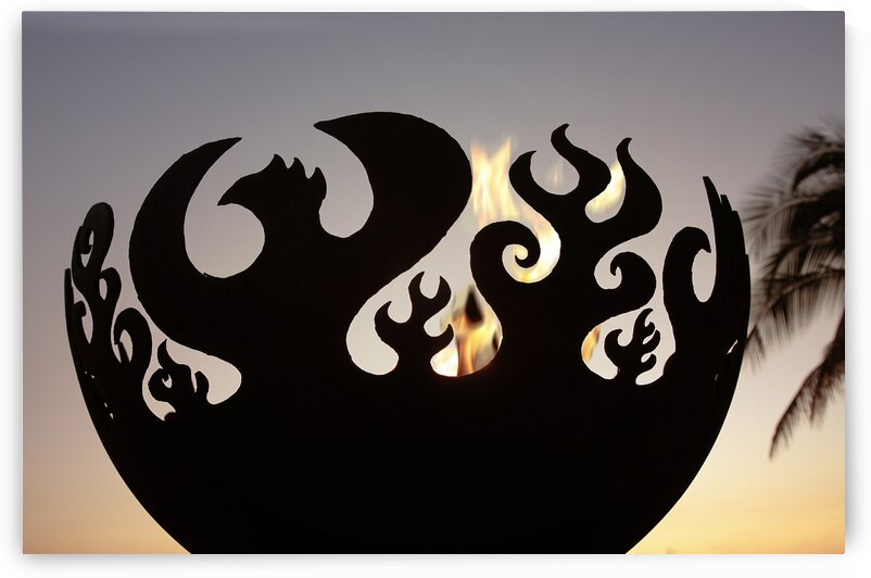 Rumfire Fire Bowl Waikiki Hawaii by Lauren Pritchett Photography