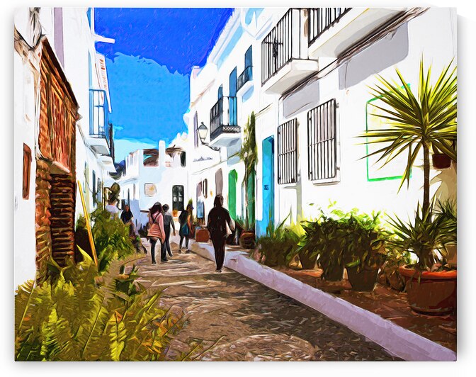 A walk through Frigiliana - C1803-2812-WAT by JordiCarrio