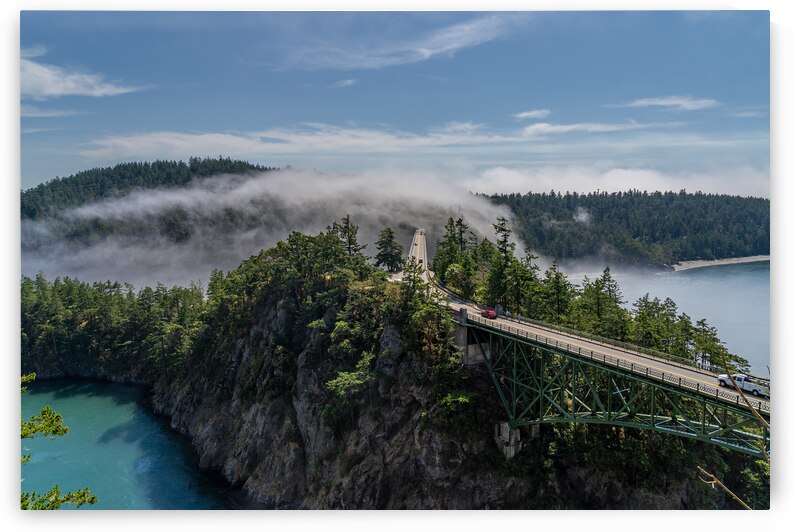 Bridge to Whidbey 1 by Gary Skiff Photography