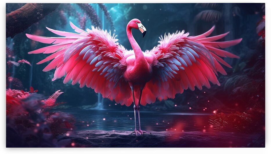 Flamingo Flair by Jackie Grace