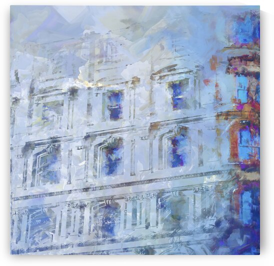 Blue Hues of Montreal s Past by Le Boulanger