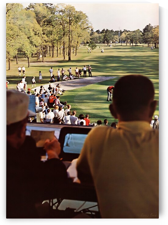 Vintage Houston Golf Art by Row One Brand