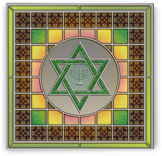 Jewish Star by Jackie Grace