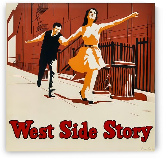 1968 West Side Story Art by Row One Brand