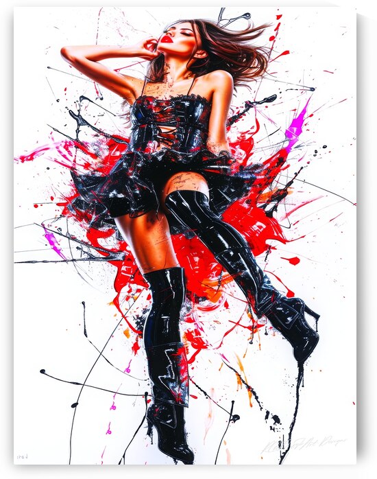 Fashion Model Outfits by SykArt Designs