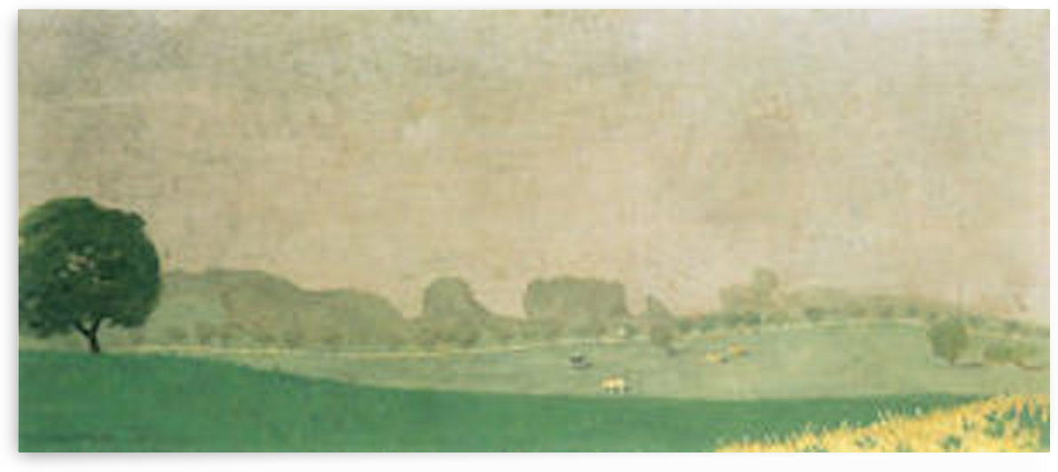Morning mist in Romanel by Felix Vallotton