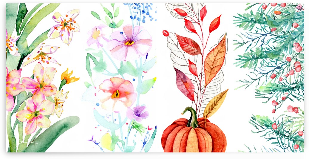 Les quatre saisons by Jean-Louis Desrosiers