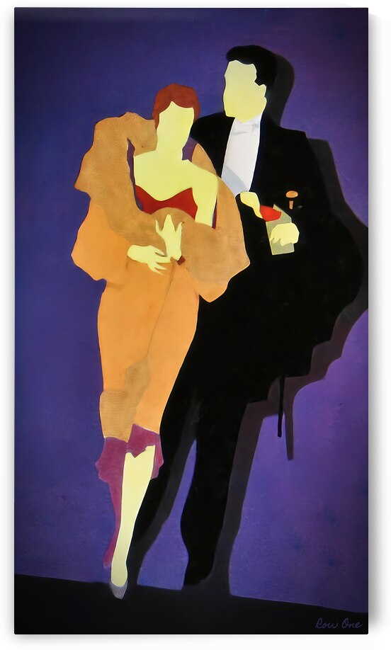 1930s Couple at Night by Row One Brand