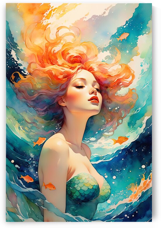 Mermaid Ariel 1 1 by Dream Machine