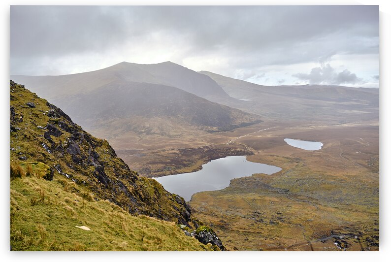 Mountain top view through Conors Pass by Atelier Knox
