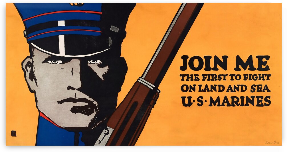 1917 United States Marines  by Row One Brand